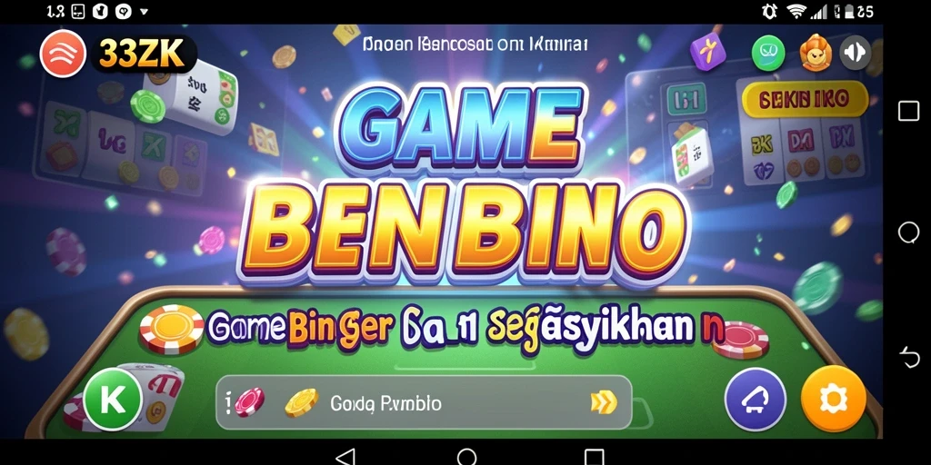 Tampilan seru dari gameplay Bingo di 33ZK, penuh warna dan interaksi.