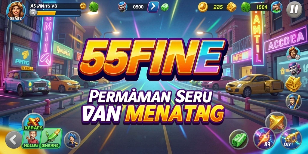 Tampilan menarik dari gameplay <strong>55FIVE</strong> yang penuh tantangan.
