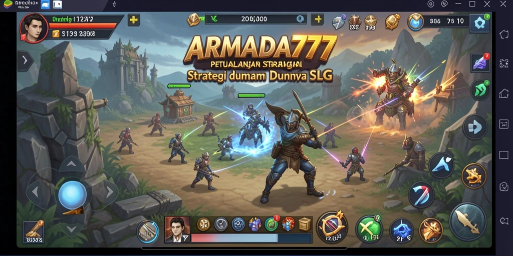 Tampilan gameplay ARMADA777 yang menarik dan penuh strategi.