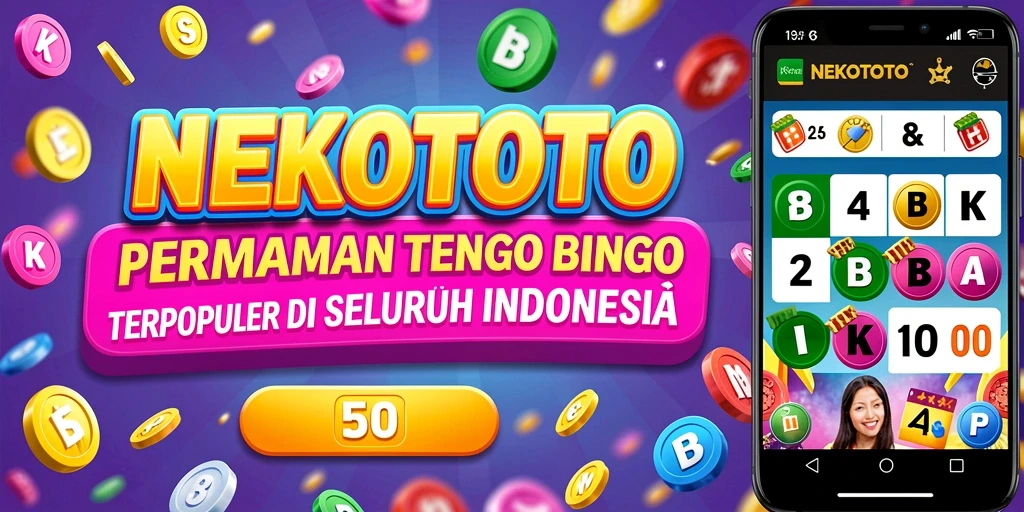 Tampilan gameplay seru di NEKOTOTO dengan kartu Bingo yang beragam.