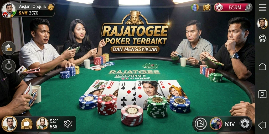 Tampilan utama gameplay RAJATOGEL yang menegangkan dan seru.