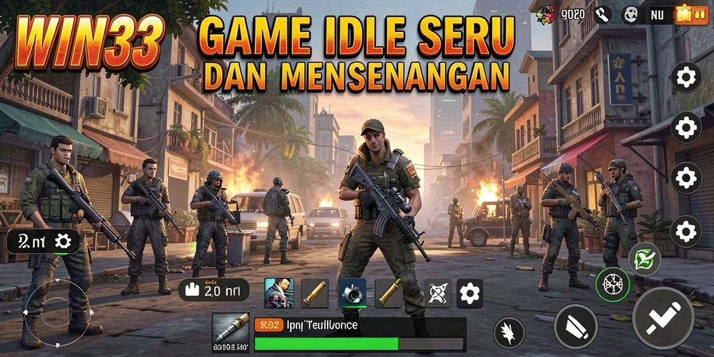 Tampilan gameplay WIN33 yang seru dan menantang.